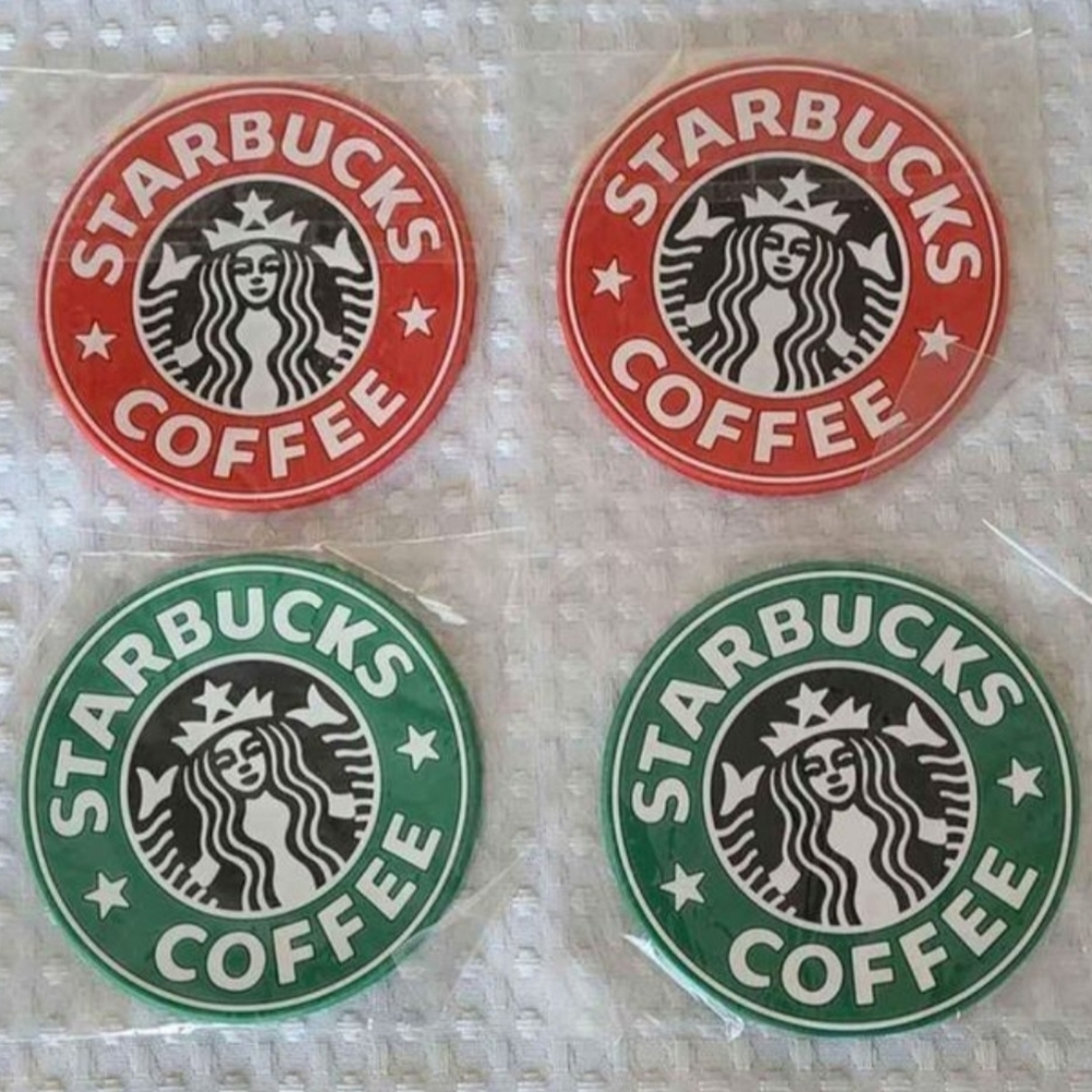 Starbucks Silicone Coasters 4pcs for $12